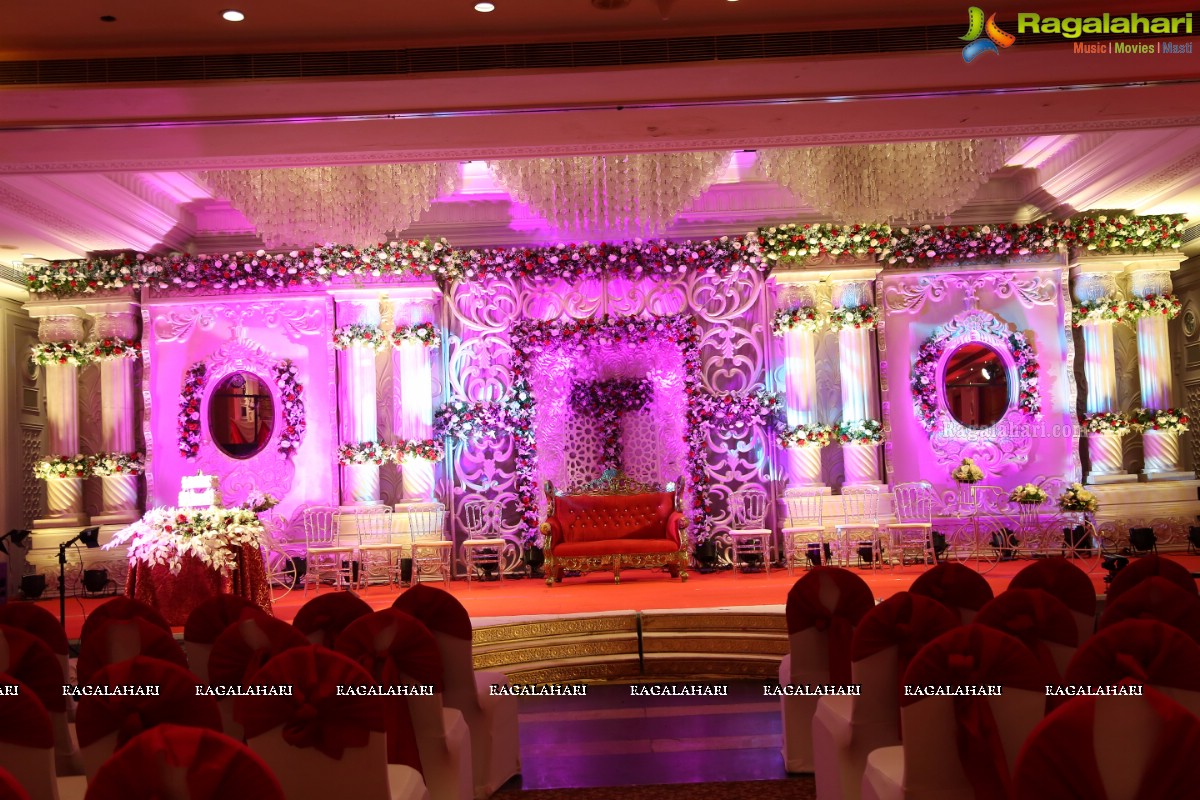 Ankush and Cindy Grand Wedding Reception Cermony at ITC Kakatiya