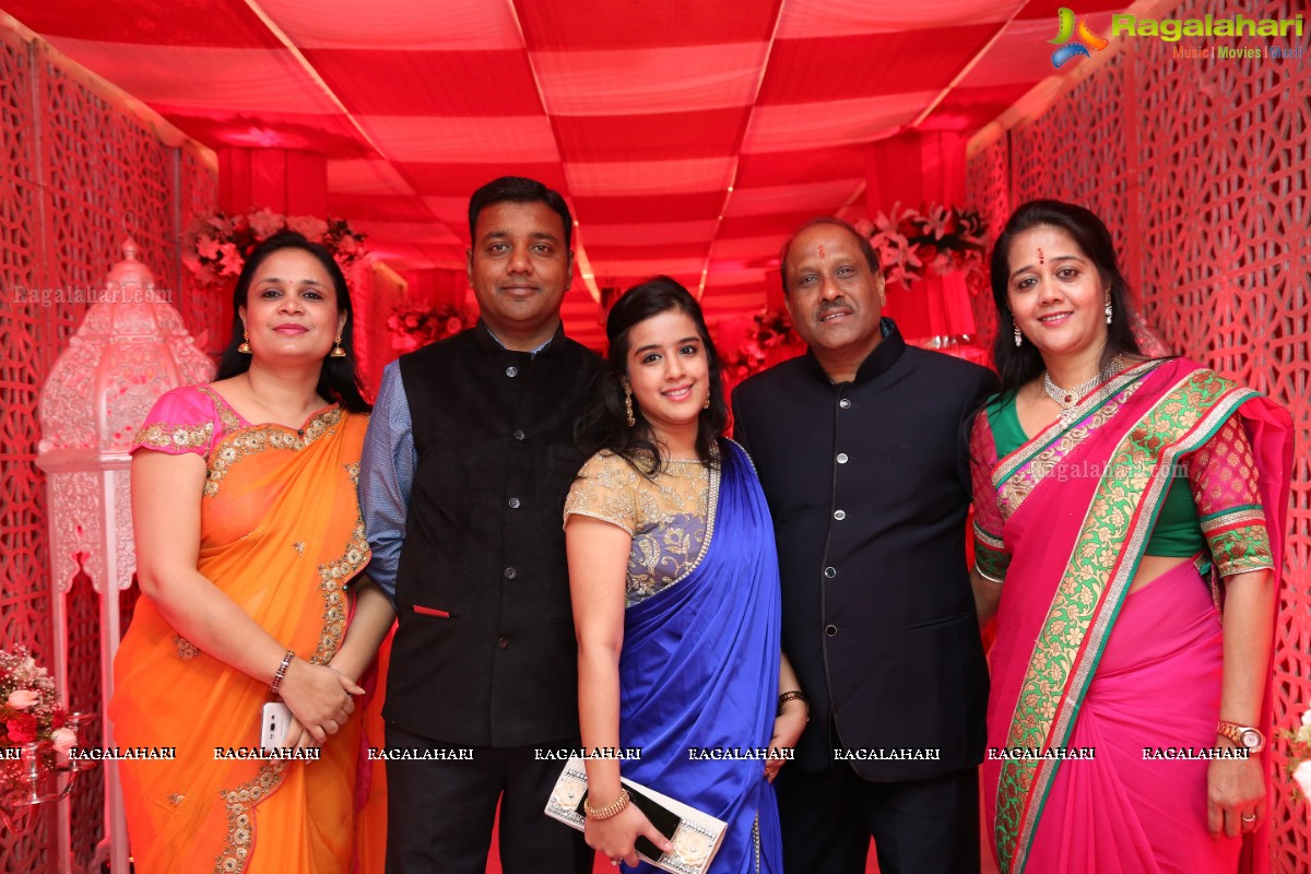 Ankush and Cindy Grand Wedding Reception Cermony at ITC Kakatiya