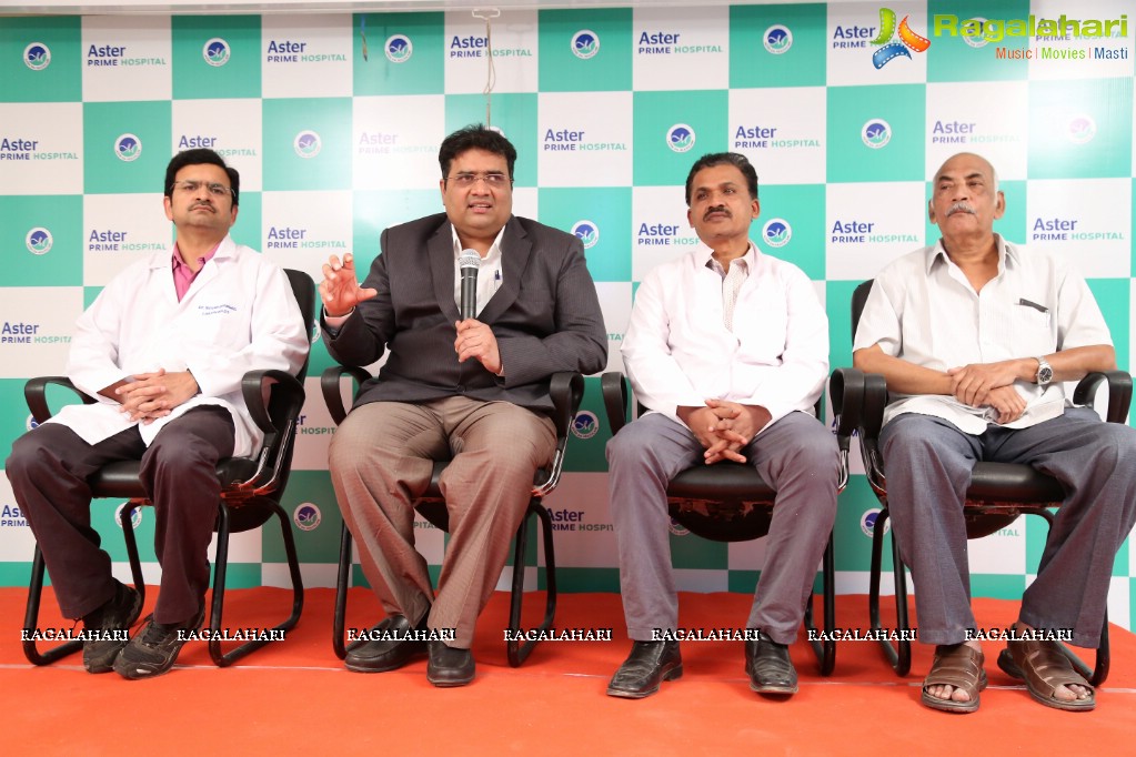 Aster Prime Hospital Press Meet