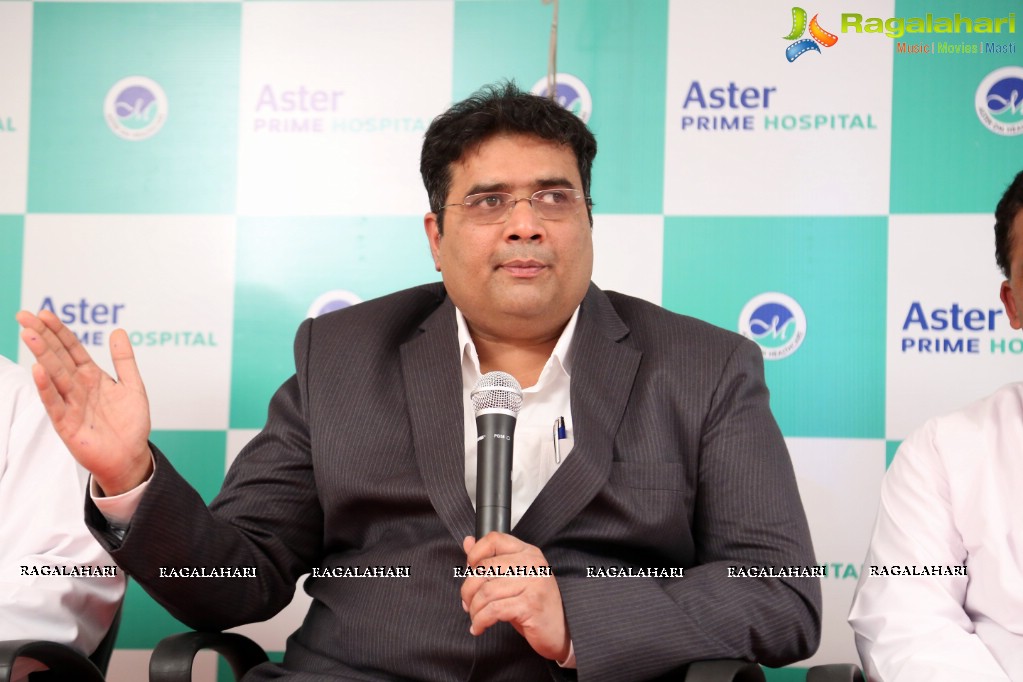 Aster Prime Hospital Press Meet