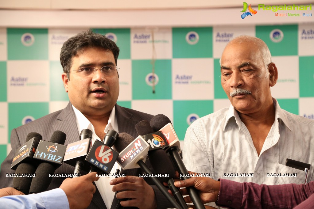 Aster Prime Hospital Press Meet