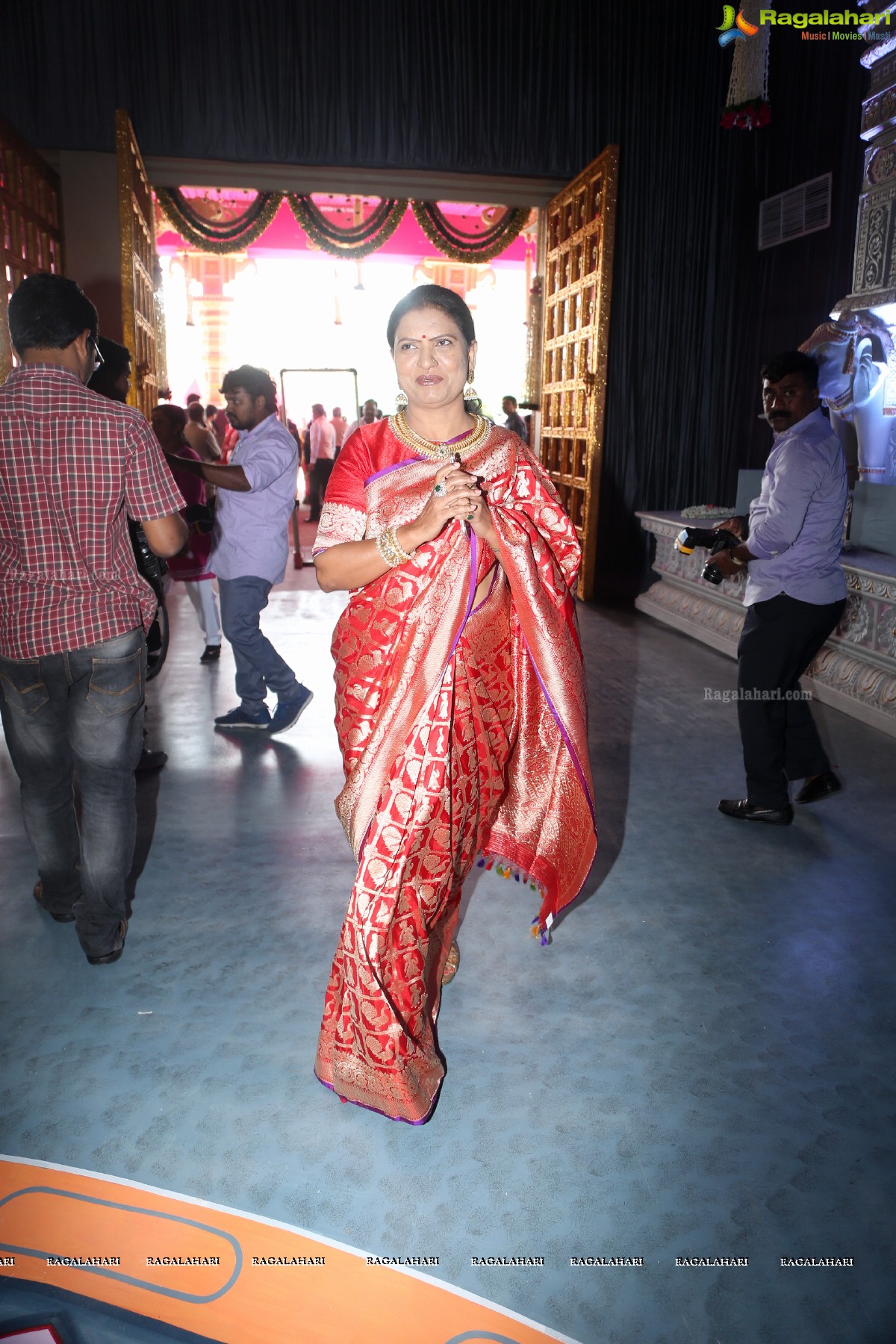 Grand Wedding of Keshav Reddy with Veena Reddy at GMR Grounds, Hyderabad