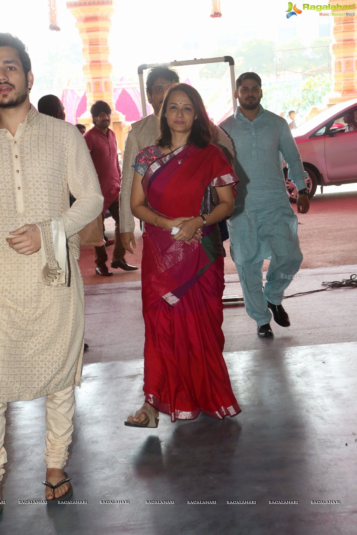 Grand Wedding of Keshav Reddy with Veena Reddy at GMR Grounds, Hyderabad