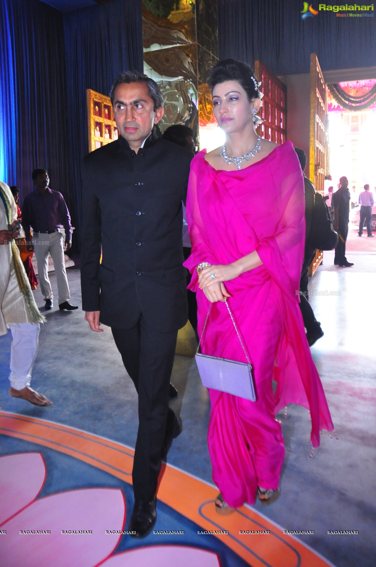 Grand Wedding of Keshav Reddy with Veena Reddy at GMR Grounds, Hyderabad