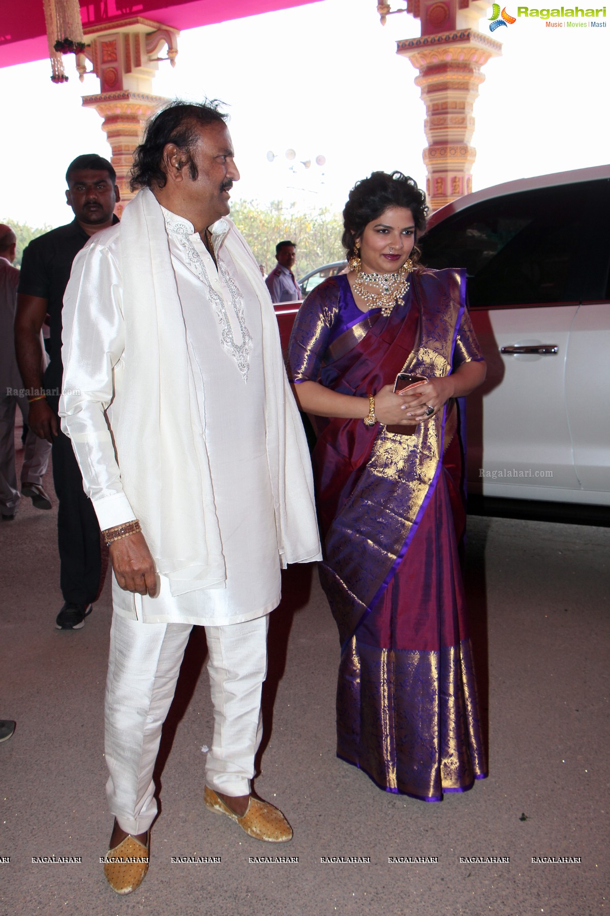 Grand Wedding of Keshav Reddy with Veena Reddy at GMR Grounds, Hyderabad