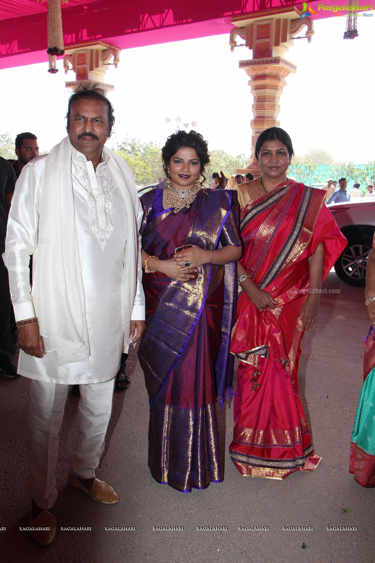 Grand Wedding of Keshav Reddy with Veena Reddy at GMR Grounds, Hyderabad