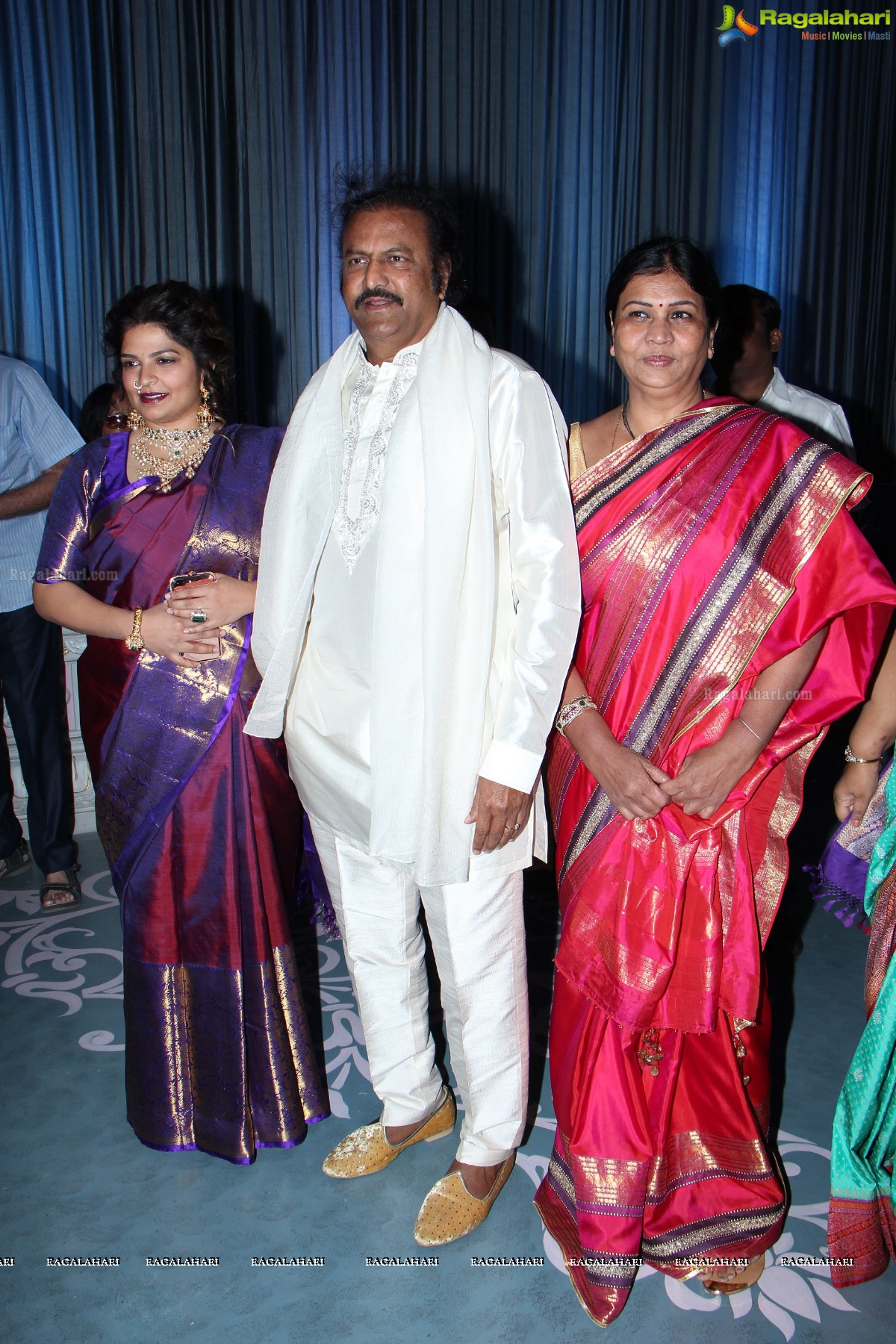 Grand Wedding of Keshav Reddy with Veena Reddy at GMR Grounds, Hyderabad