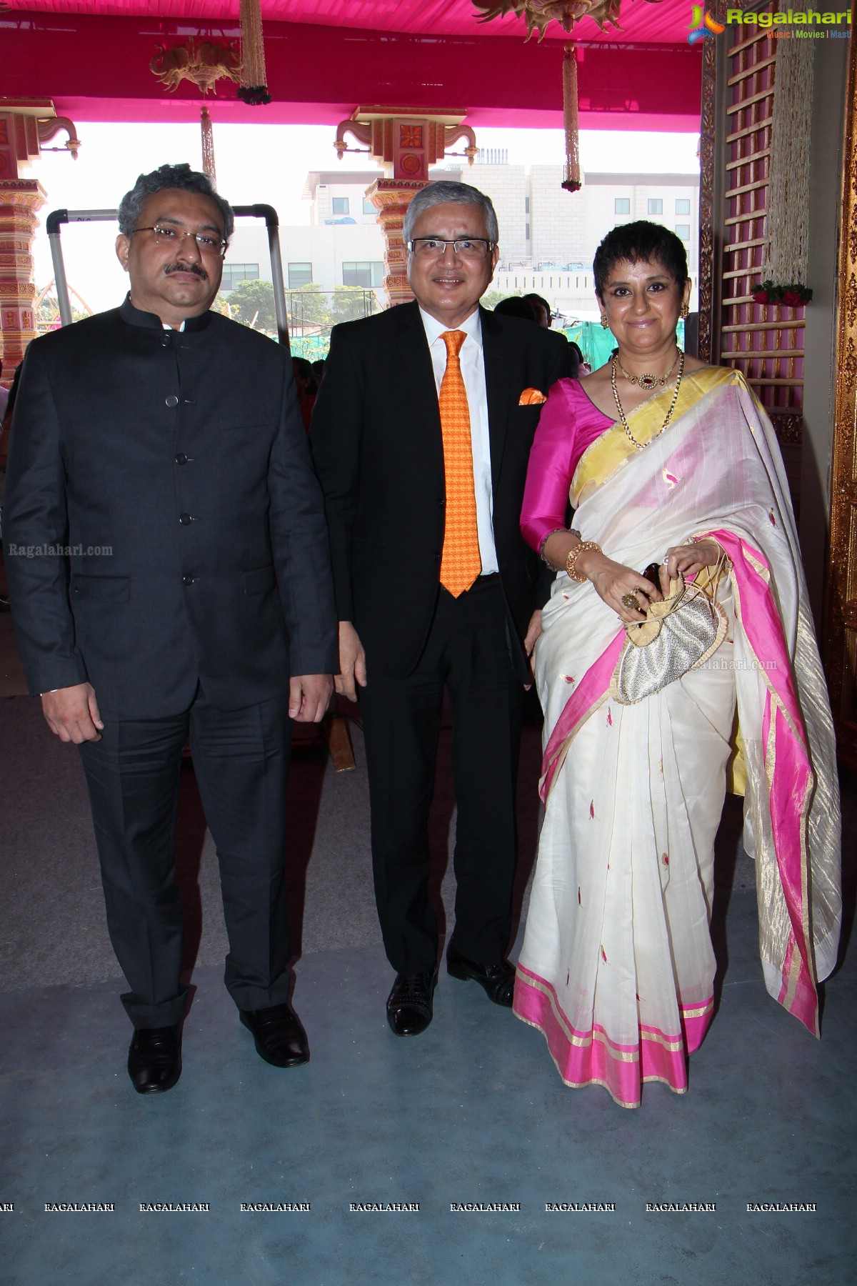 Grand Wedding of Keshav Reddy with Veena Reddy at GMR Grounds, Hyderabad