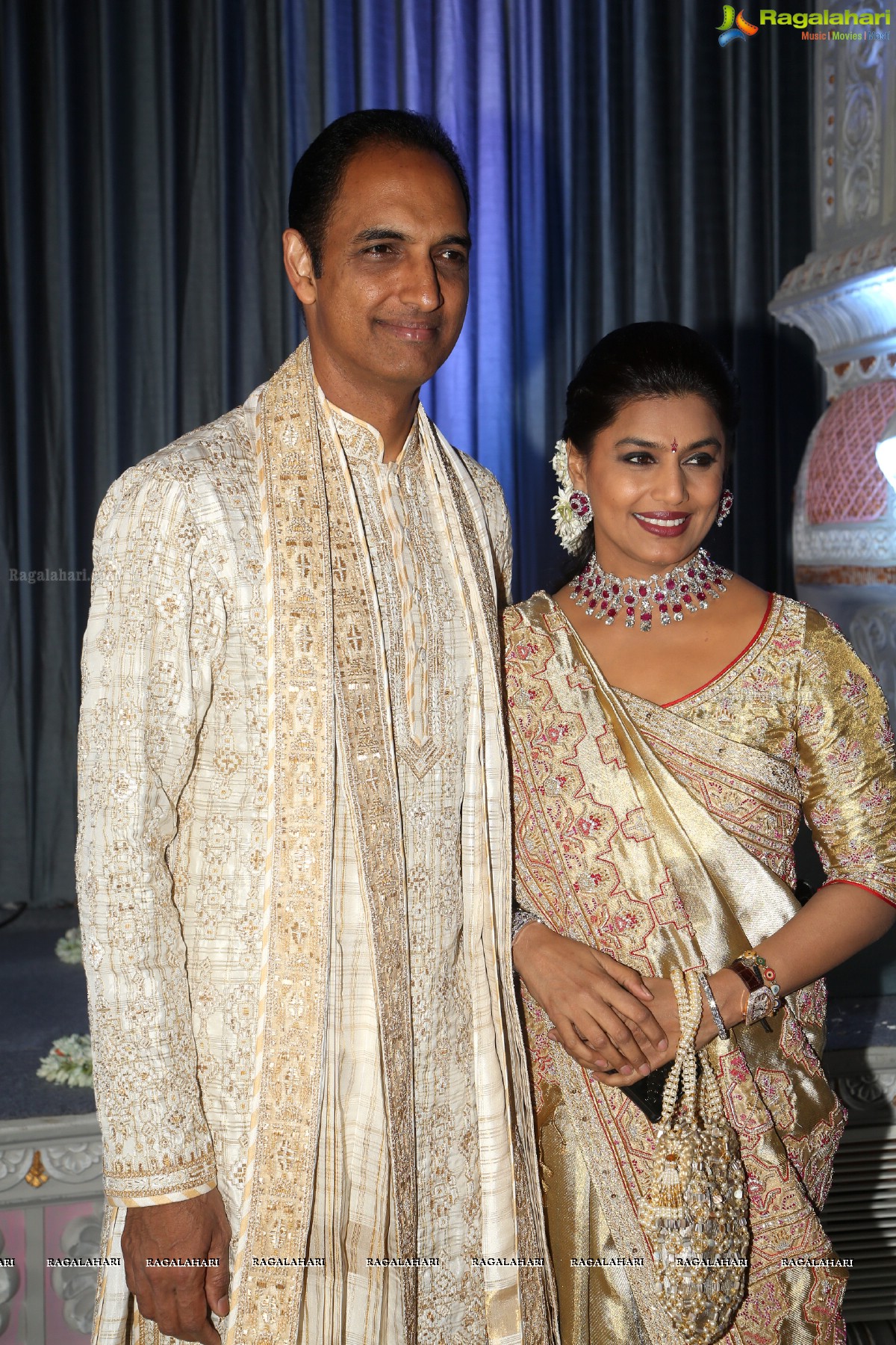 Grand Wedding of Keshav Reddy with Veena Reddy at GMR Grounds, Hyderabad