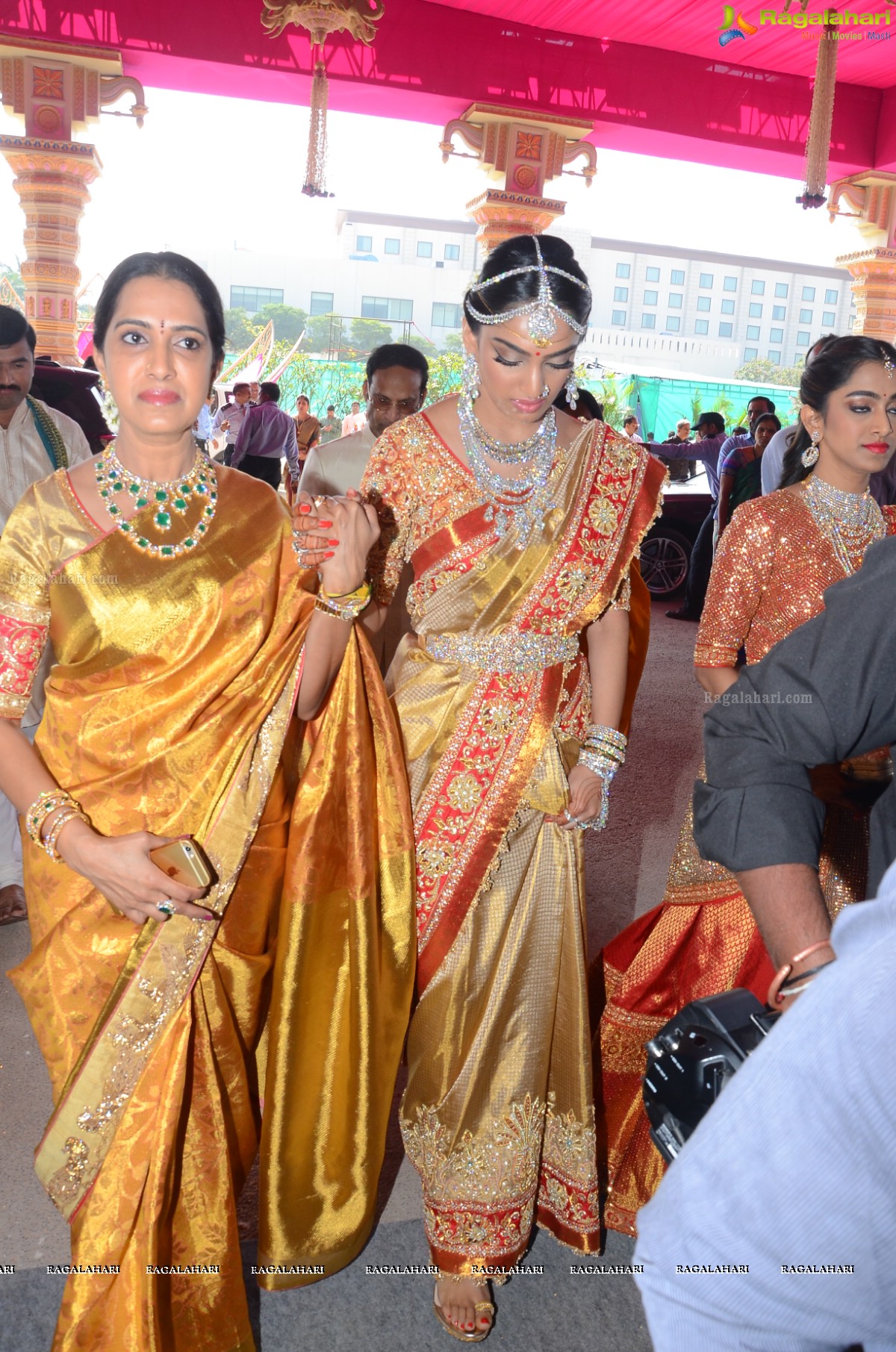 Grand Wedding of Keshav Reddy with Veena Reddy at GMR Grounds, Hyderabad