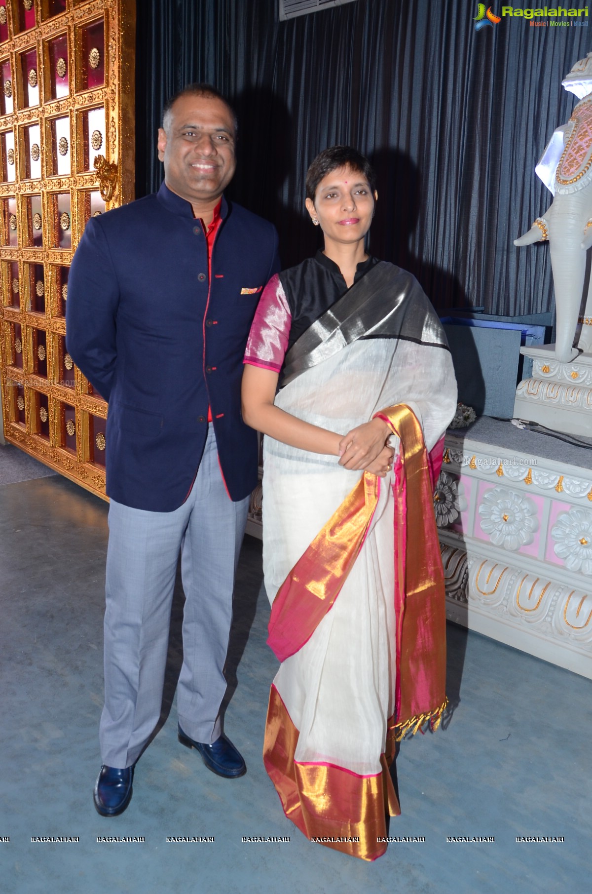 Grand Wedding of Keshav Reddy with Veena Reddy at GMR Grounds, Hyderabad