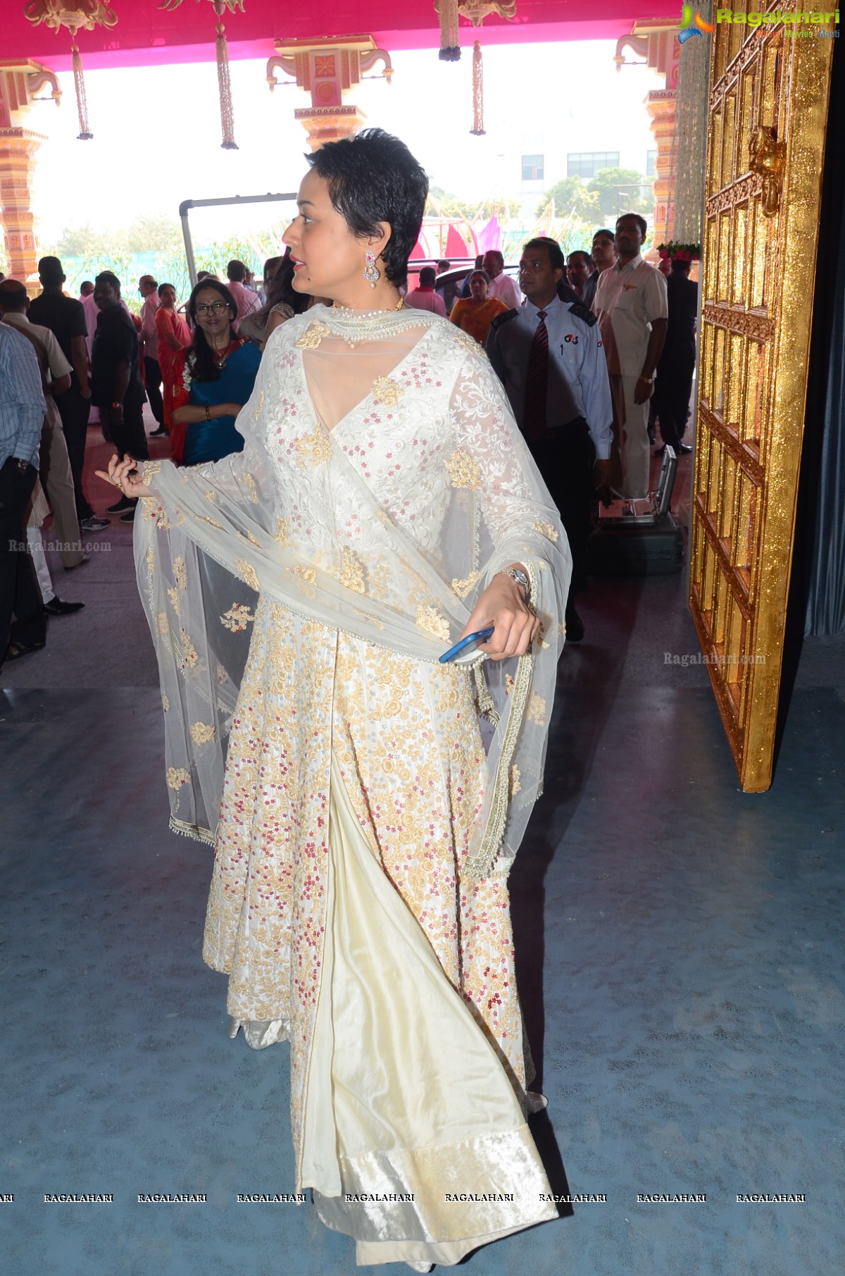 Grand Wedding of Keshav Reddy with Veena Reddy at GMR Grounds, Hyderabad