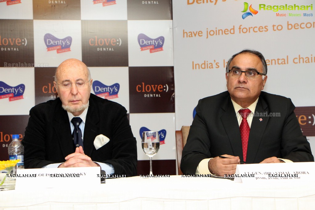 Clove Dental Press Conference at Taj Krishna, Hyderabad