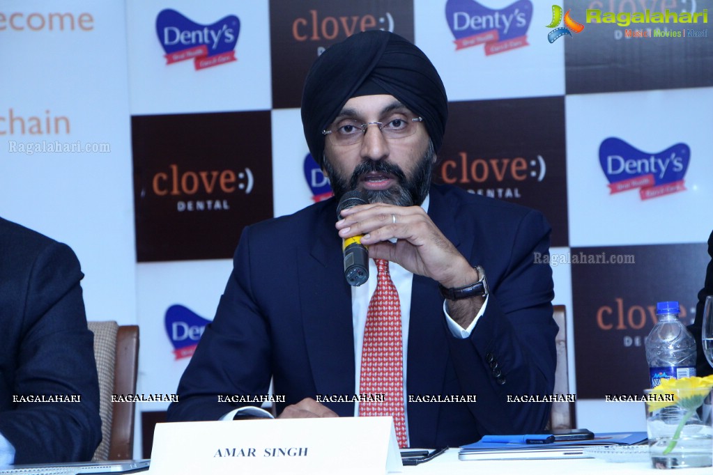 Clove Dental Press Conference at Taj Krishna, Hyderabad