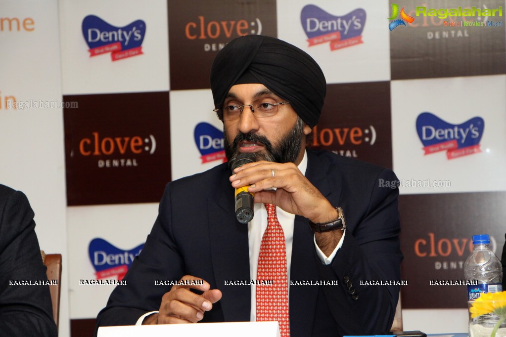 Clove Dental Press Conference at Taj Krishna, Hyderabad