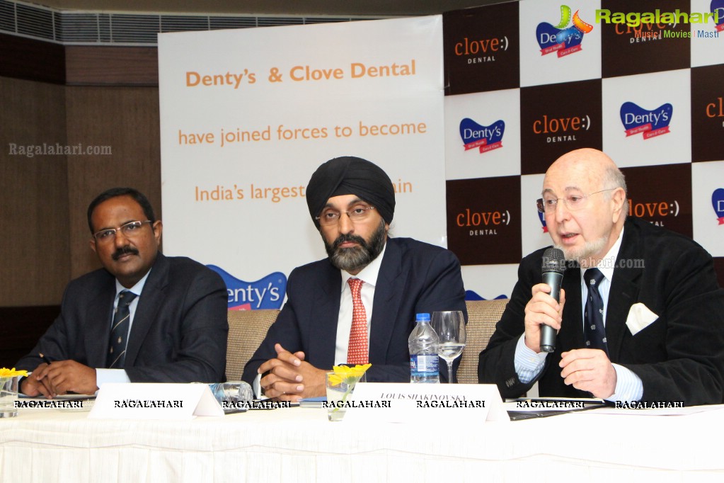 Clove Dental Press Conference at Taj Krishna, Hyderabad