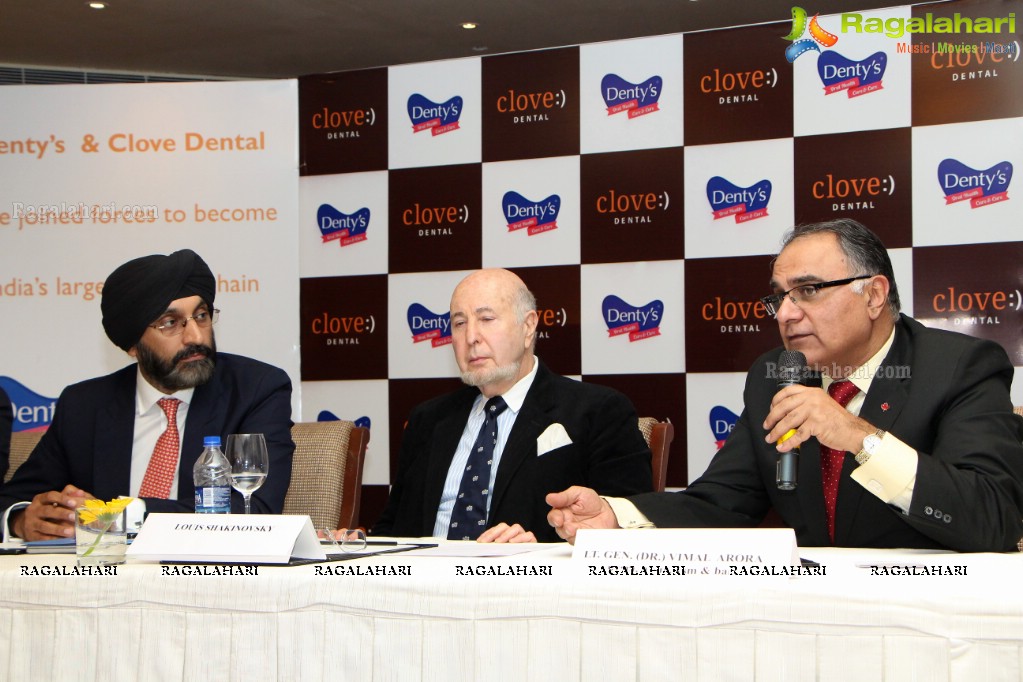 Clove Dental Press Conference at Taj Krishna, Hyderabad