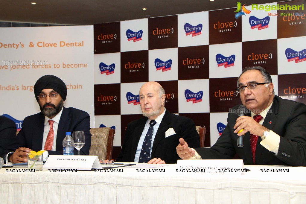 Clove Dental Press Conference at Taj Krishna, Hyderabad