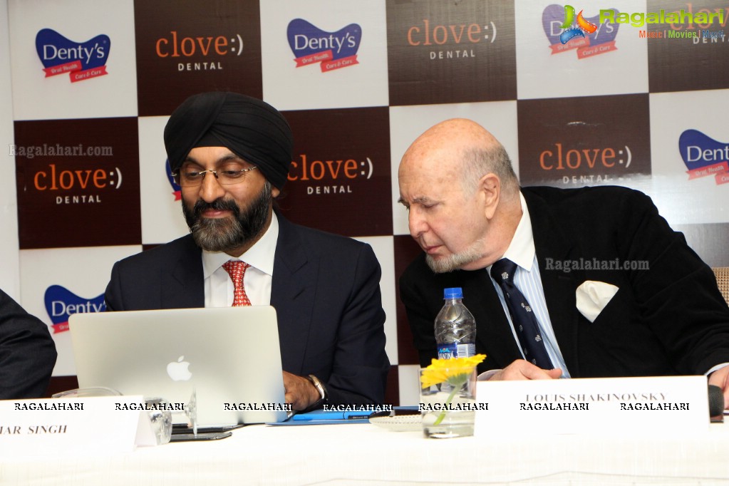 Clove Dental Press Conference at Taj Krishna, Hyderabad