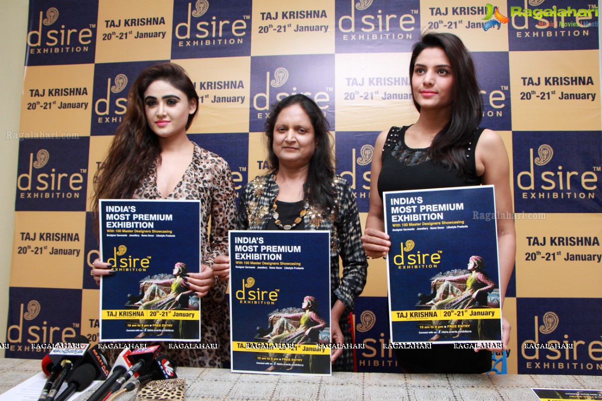 Desire Exhibition and Sale Curtain Raiser 2017 at Taj Krishna