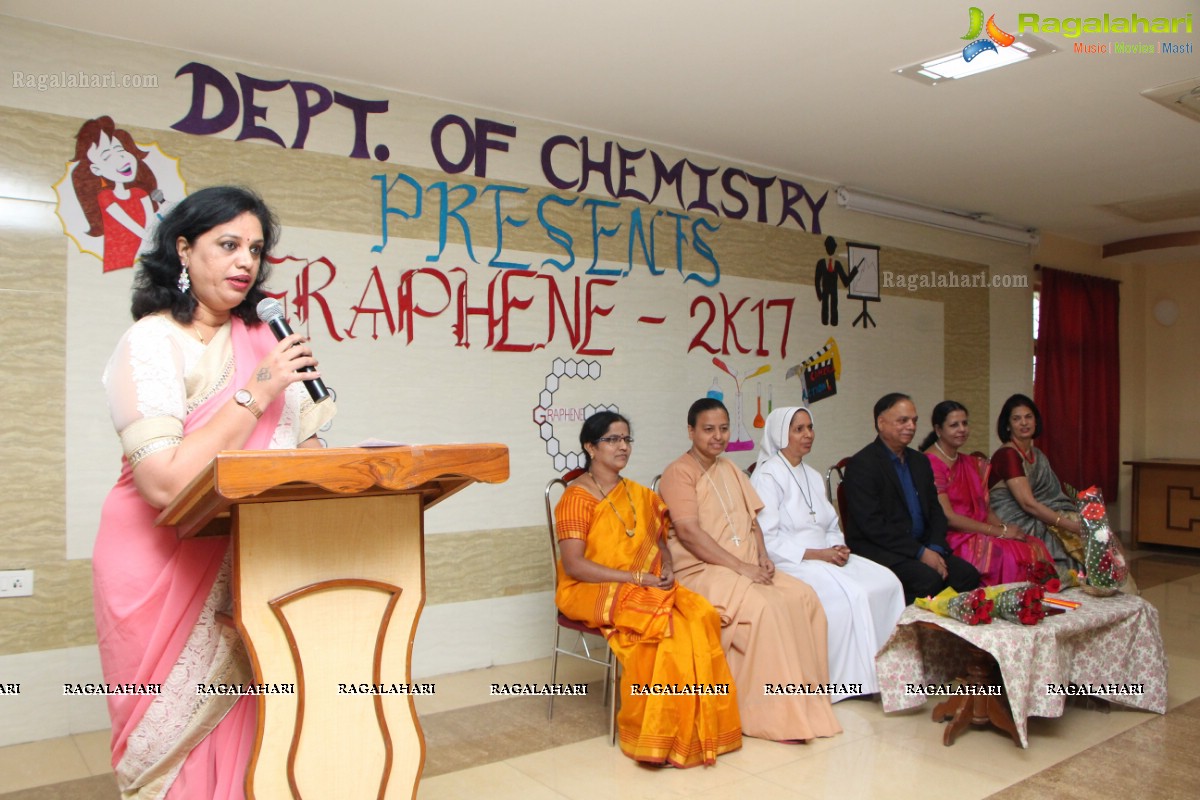 GRAPHENE 2K17 at St. Francis College for Women, Hyderabad