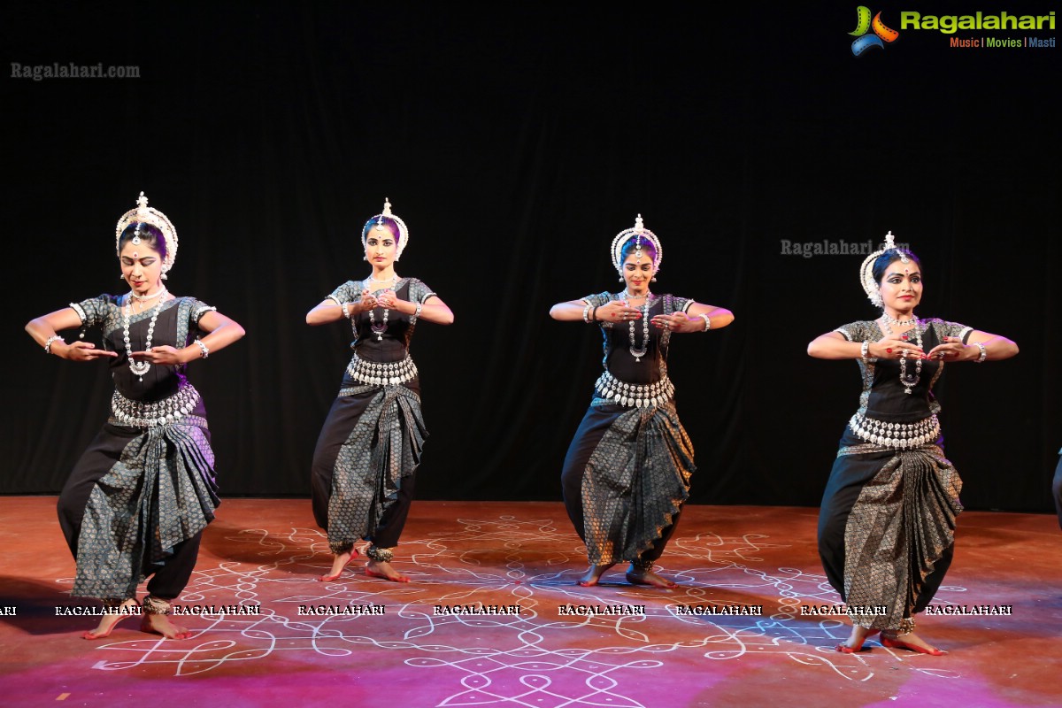 Gudi Sambaralu 2017 - Odissi Ballet by Ratikanth Mohapatra, Bharat Natyam by Kiranmayee