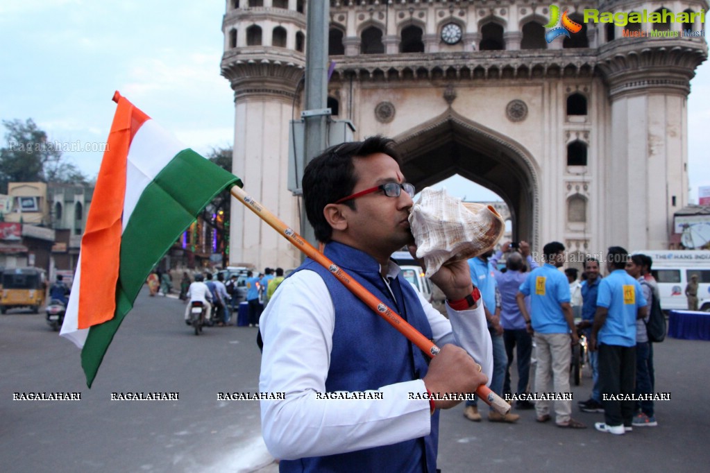 Heritage 5K Walk at Charminar - Organised by The Hans India & HMTV