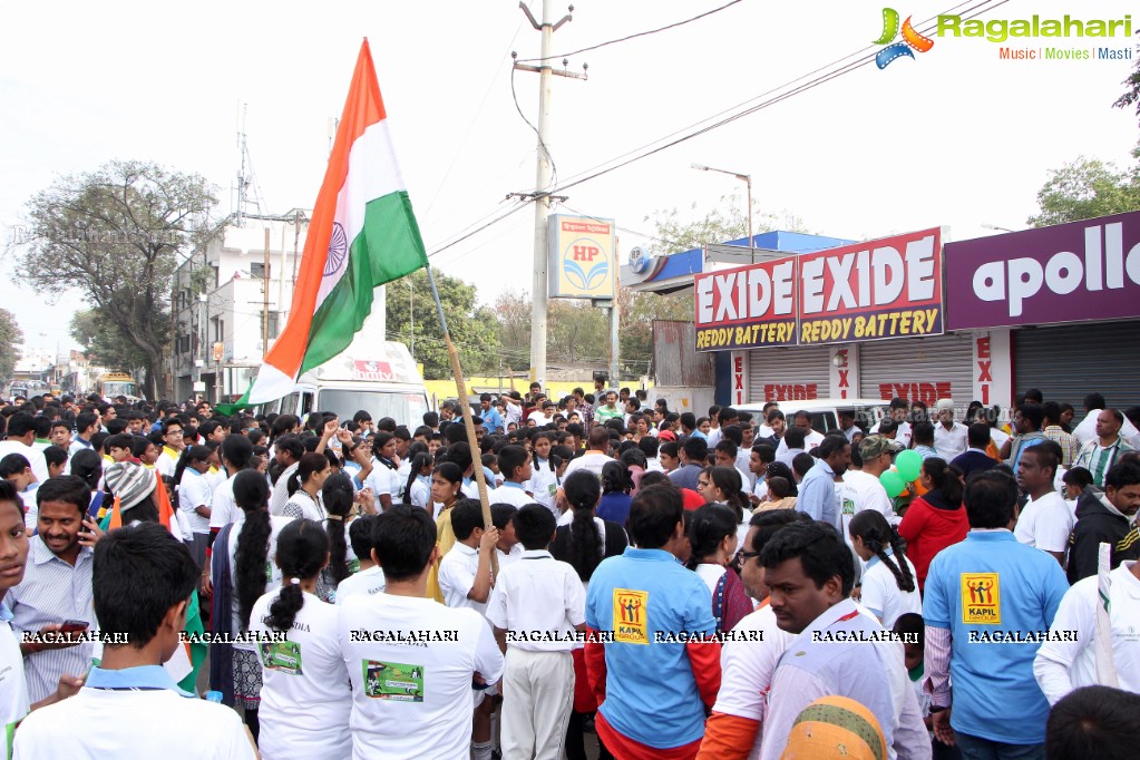 Heritage 5K Walk at Charminar - Organised by The Hans India & HMTV