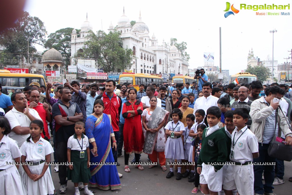 Heritage 5K Walk at Charminar - Organised by The Hans India & HMTV