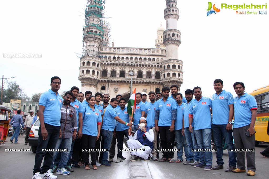 Heritage 5K Walk at Charminar - Organised by The Hans India & HMTV