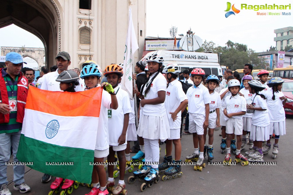 Heritage 5K Walk at Charminar - Organised by The Hans India & HMTV