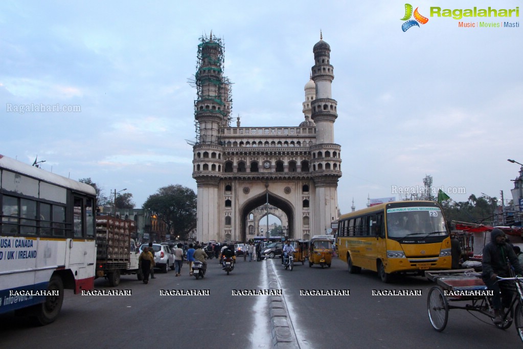 Heritage 5K Walk at Charminar - Organised by The Hans India & HMTV