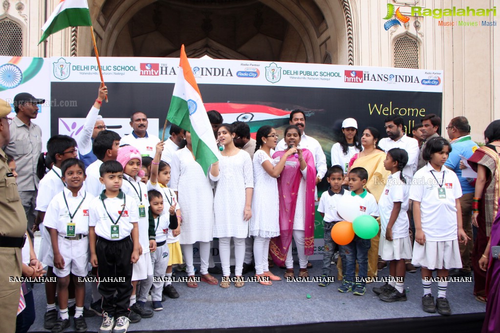 Heritage 5K Walk at Charminar - Organised by The Hans India & HMTV