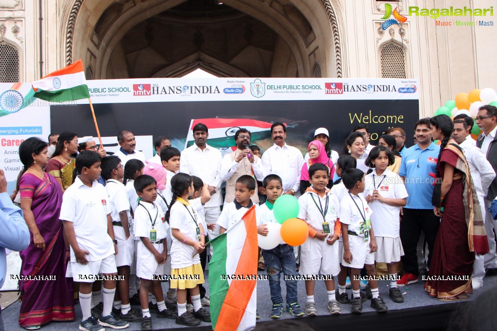 Heritage 5K Walk at Charminar - Organised by The Hans India & HMTV