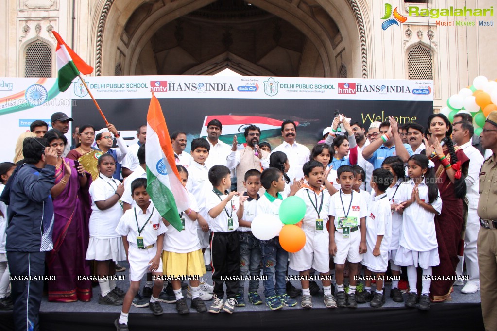 Heritage 5K Walk at Charminar - Organised by The Hans India & HMTV