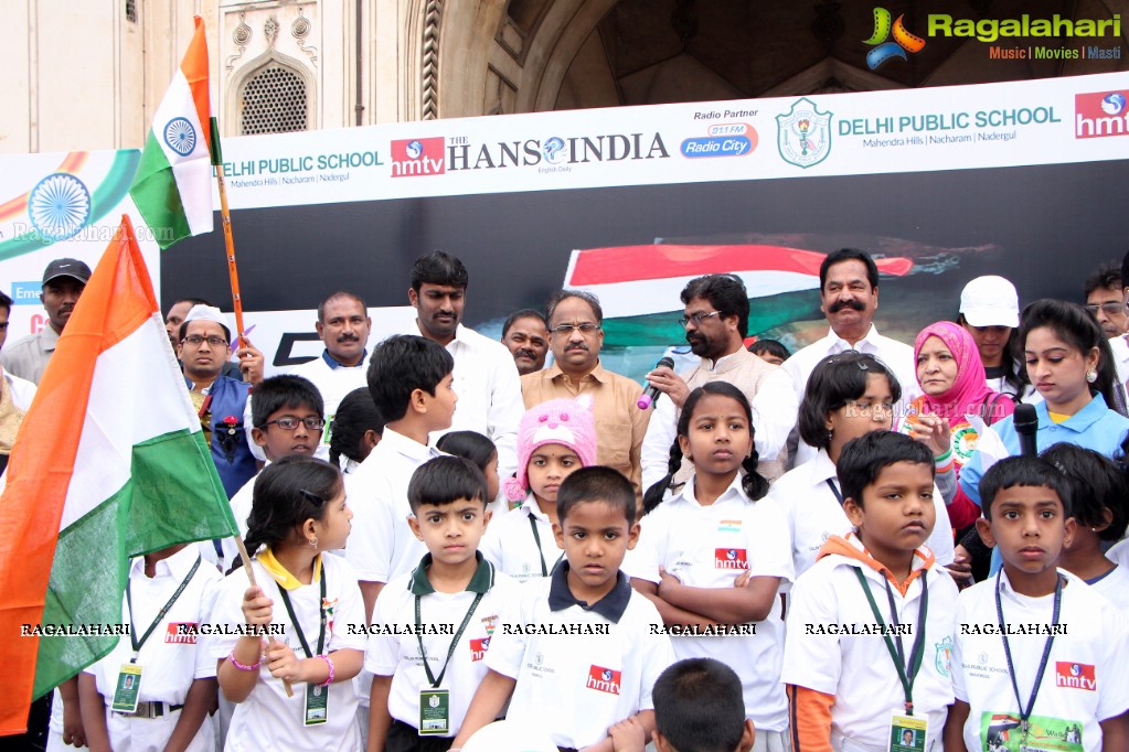 Heritage 5K Walk at Charminar - Organised by The Hans India & HMTV