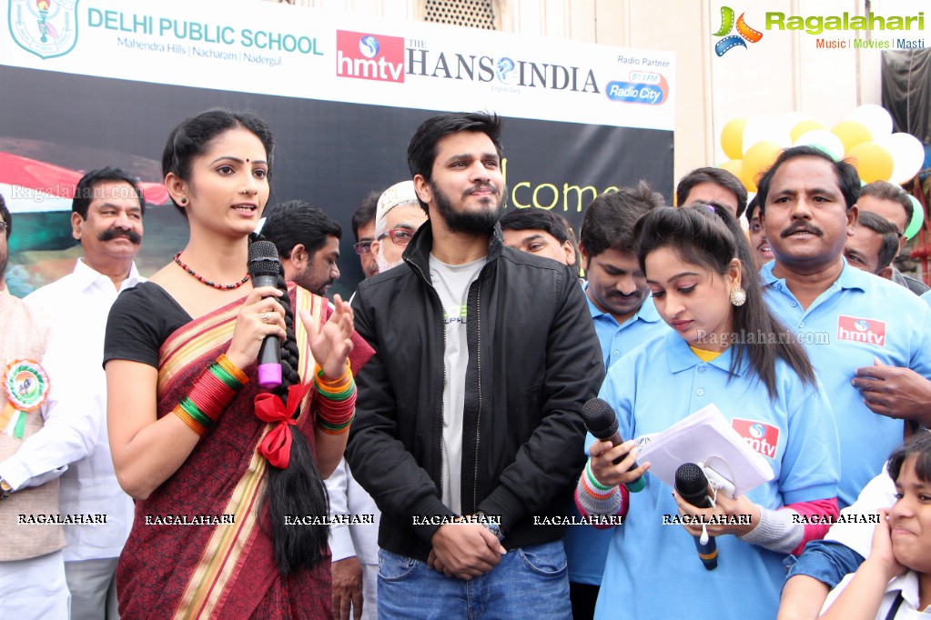 Heritage 5K Walk at Charminar - Organised by The Hans India & HMTV