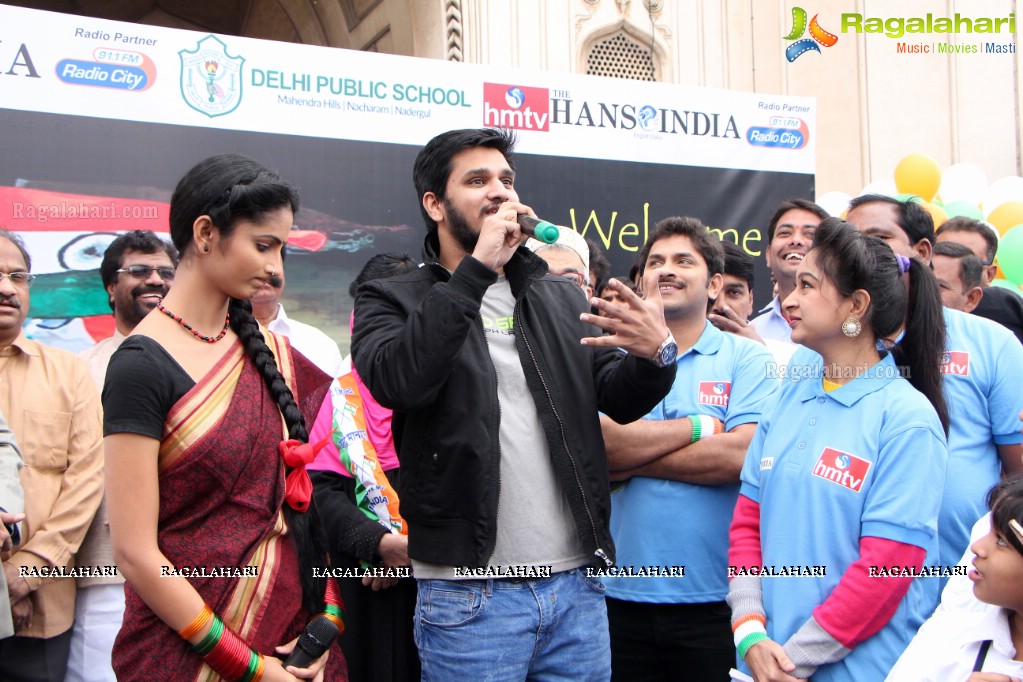 Heritage 5K Walk at Charminar - Organised by The Hans India & HMTV