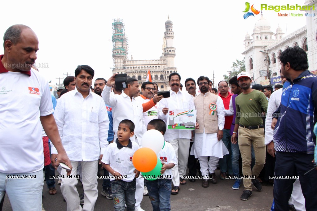 Heritage 5K Walk at Charminar - Organised by The Hans India & HMTV