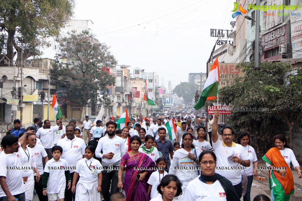 Heritage 5K Walk at Charminar - Organised by The Hans India & HMTV