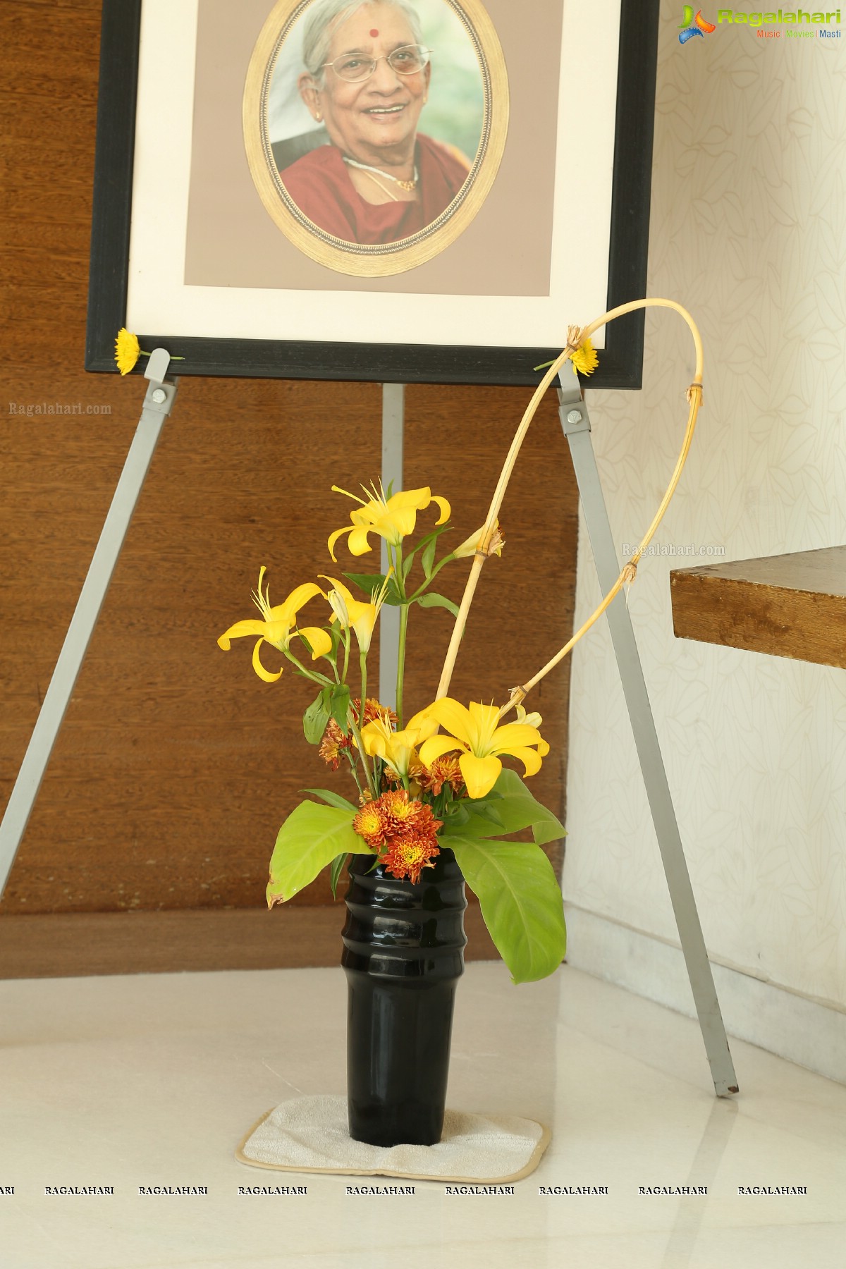 Ikebana International Hyderabad Chapter #250 - Floral Synergy - Annual Ikebana Exhibition at Hotel Daspalla, Hyderabad