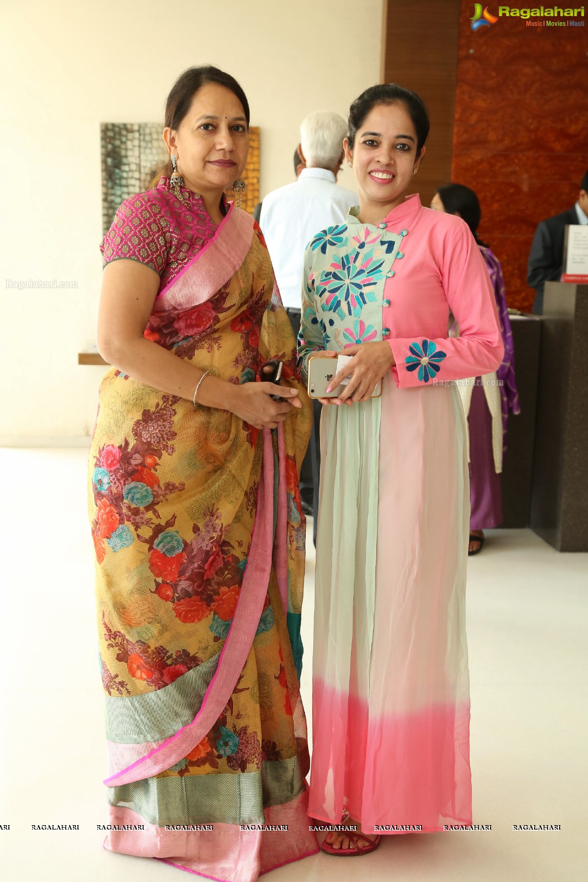 Ikebana International Hyderabad Chapter #250 - Floral Synergy - Annual Ikebana Exhibition at Hotel Daspalla, Hyderabad