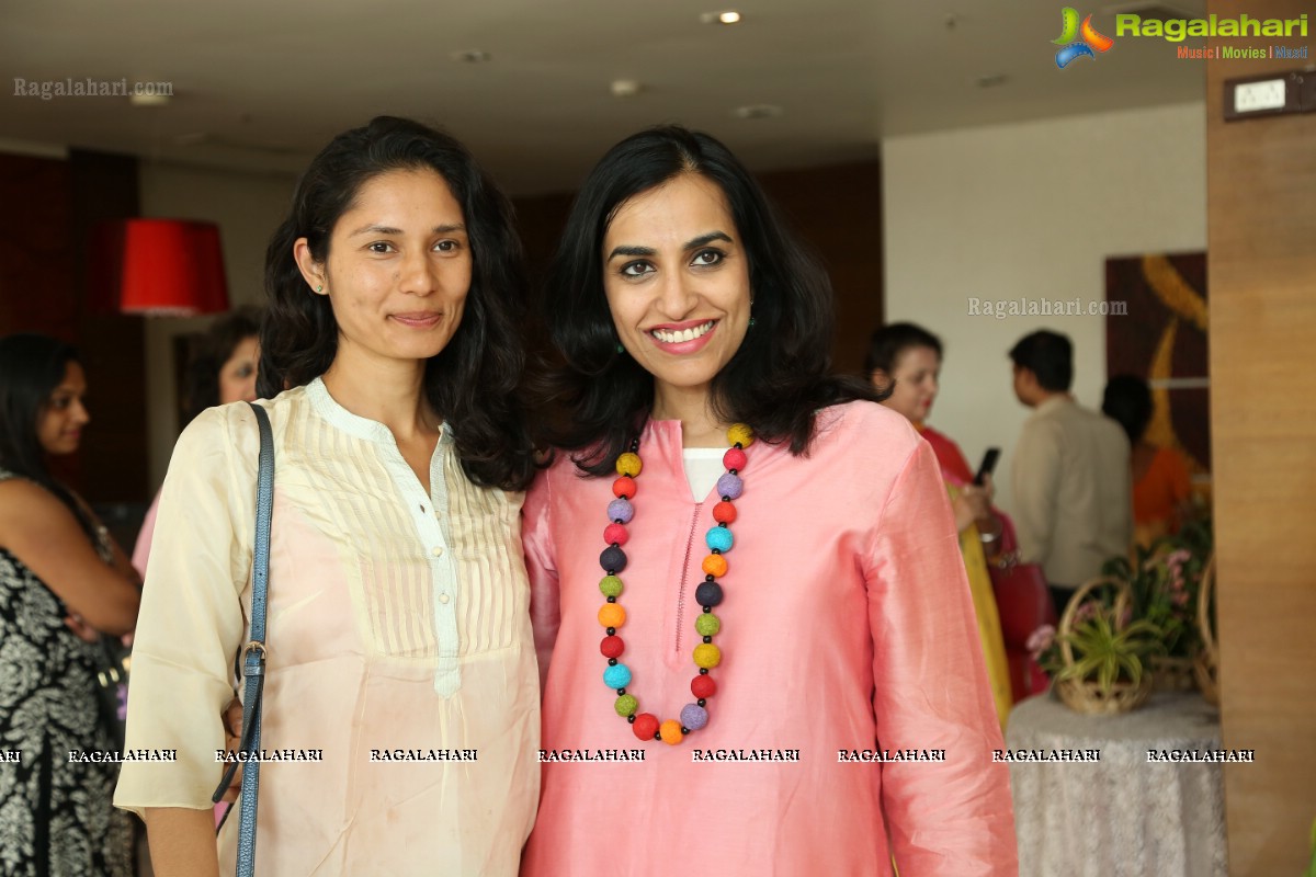 Ikebana International Hyderabad Chapter #250 - Floral Synergy - Annual Ikebana Exhibition at Hotel Daspalla, Hyderabad