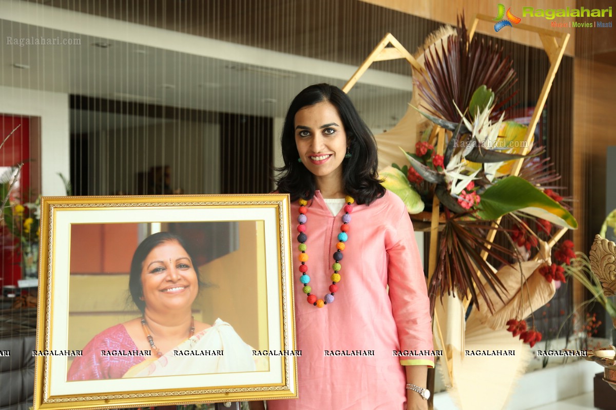 Ikebana International Hyderabad Chapter #250 - Floral Synergy - Annual Ikebana Exhibition at Hotel Daspalla, Hyderabad