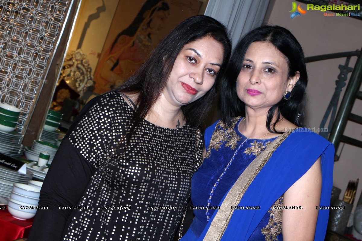 Hitkari Potteries Launch by Sonali Sharma and Poonam Choudhari at Taj Deccan, Hyderabad