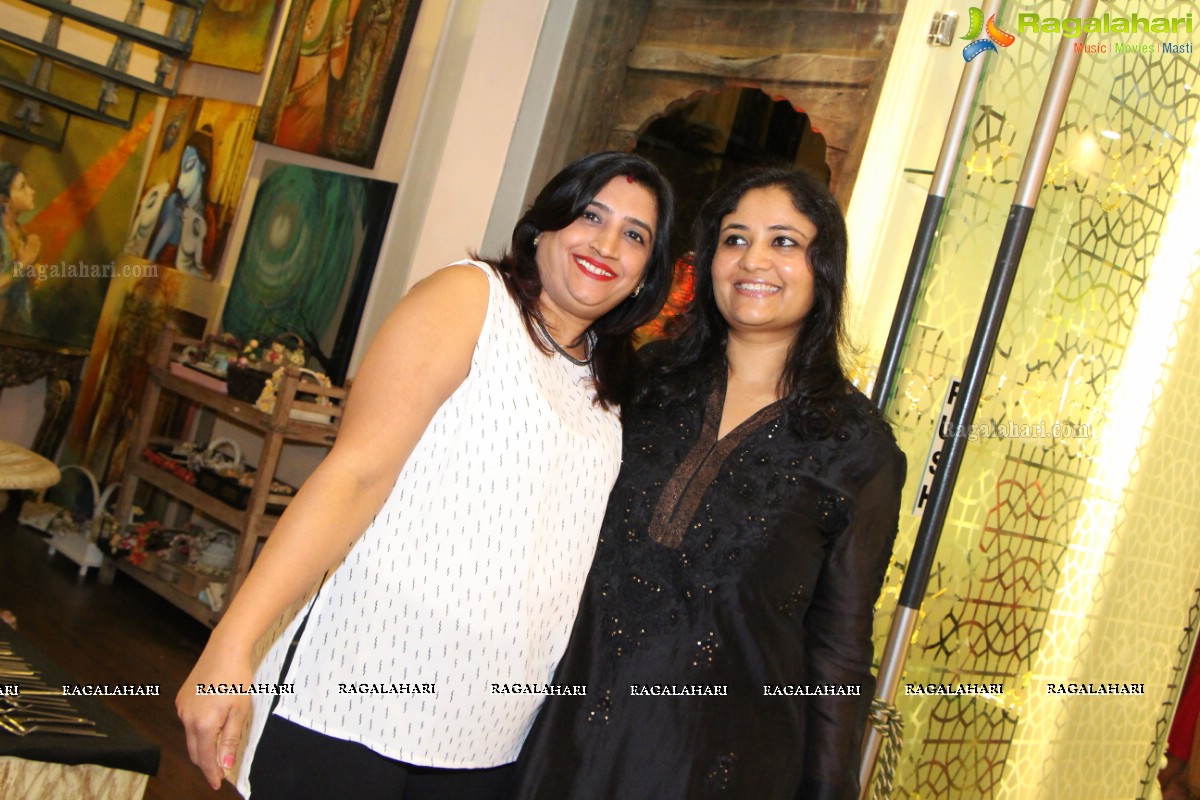 Hitkari Potteries Launch by Sonali Sharma and Poonam Choudhari at Taj Deccan, Hyderabad