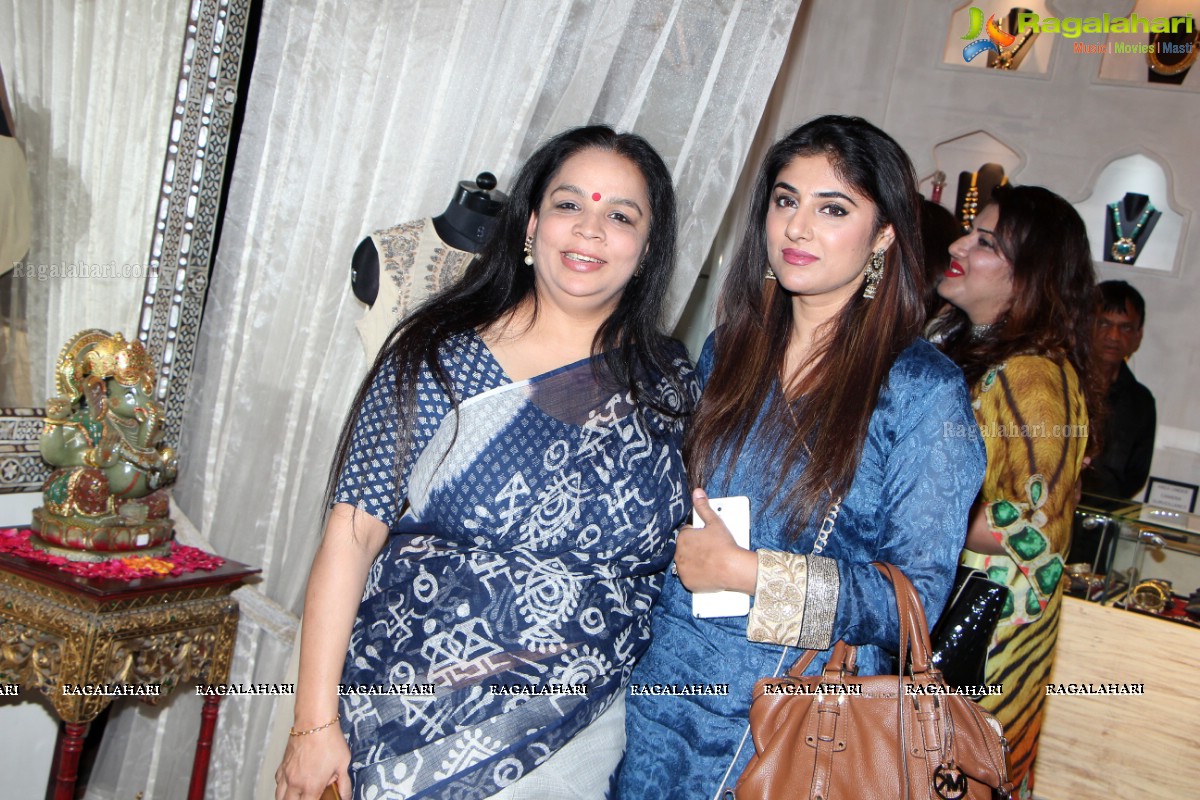 Hitkari Potteries Launch by Sonali Sharma and Poonam Choudhari at Taj Deccan, Hyderabad