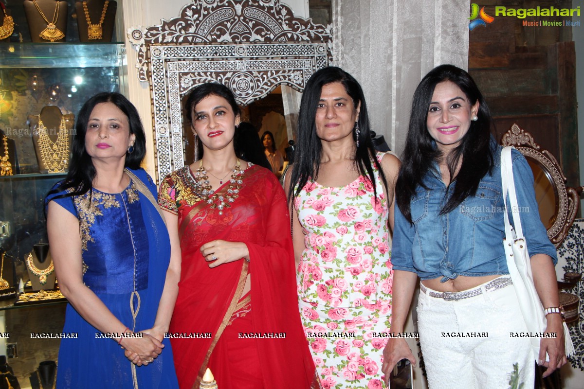 Hitkari Potteries Launch by Sonali Sharma and Poonam Choudhari at Taj Deccan, Hyderabad