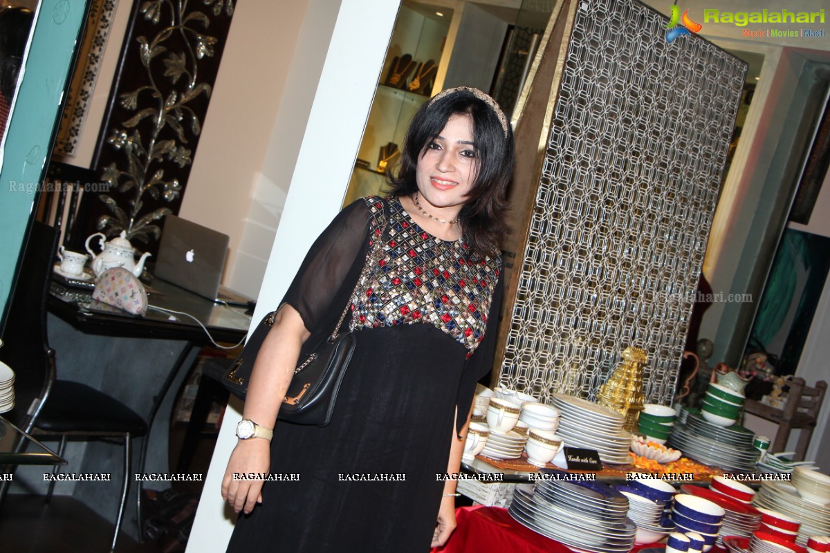 Hitkari Potteries Launch by Sonali Sharma and Poonam Choudhari at Taj Deccan, Hyderabad