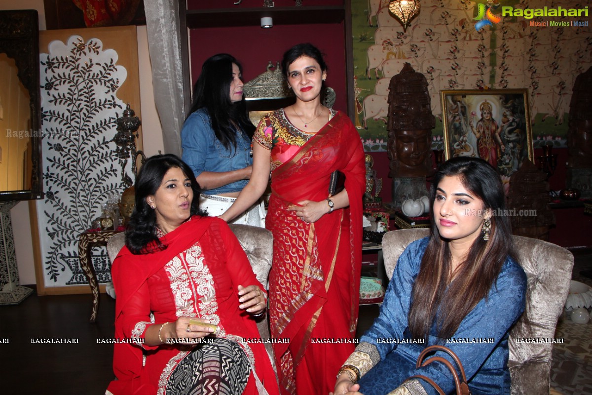 Hitkari Potteries Launch by Sonali Sharma and Poonam Choudhari at Taj Deccan, Hyderabad